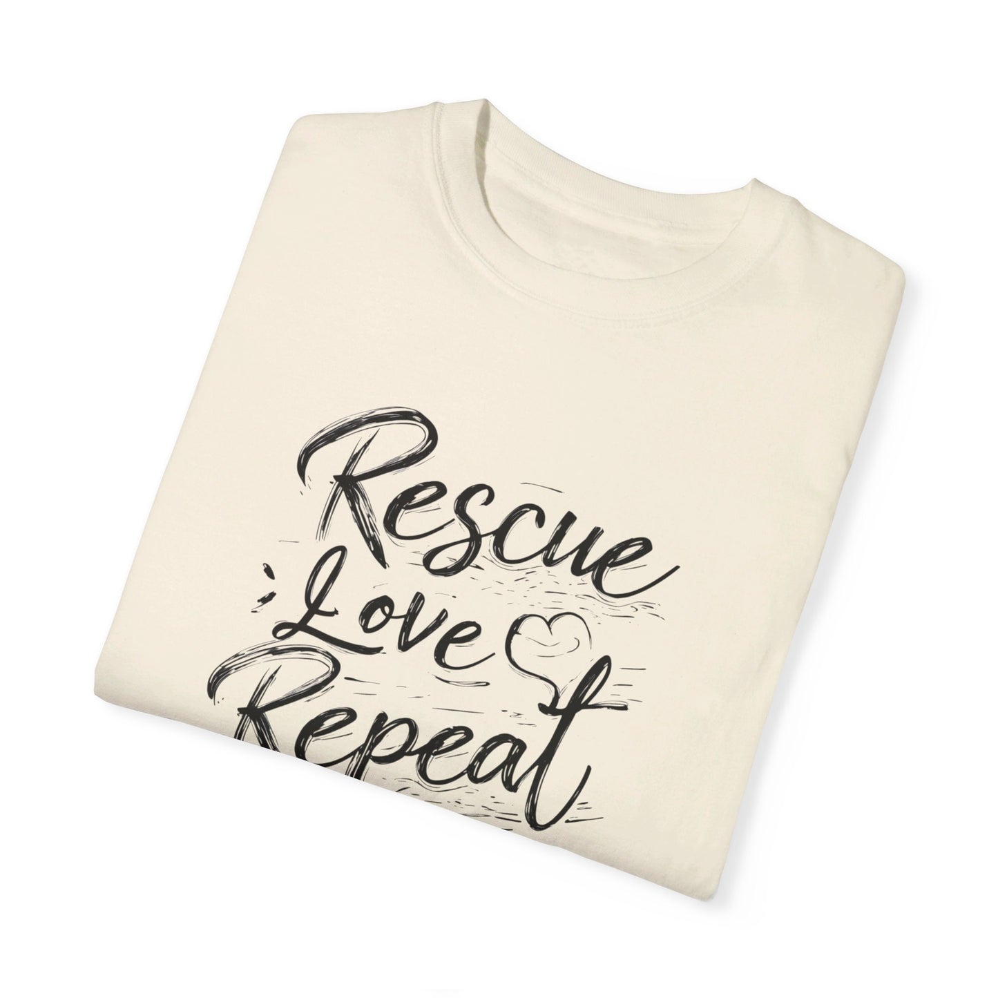 Rescue Dog Shirt, Support Rescue Dogs Gift, Rescue Love Repeat