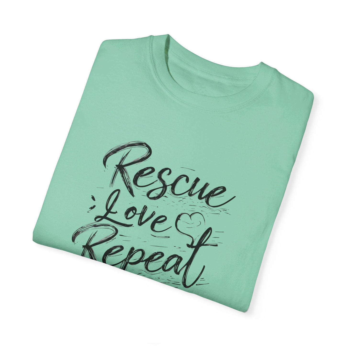 Rescue Dog Shirt, Support Rescue Dogs Gift, Rescue Love Repeat