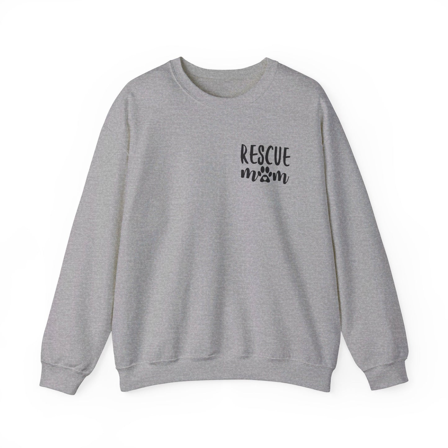 Rescue Mom Unisex Crewneck Sweatshirt