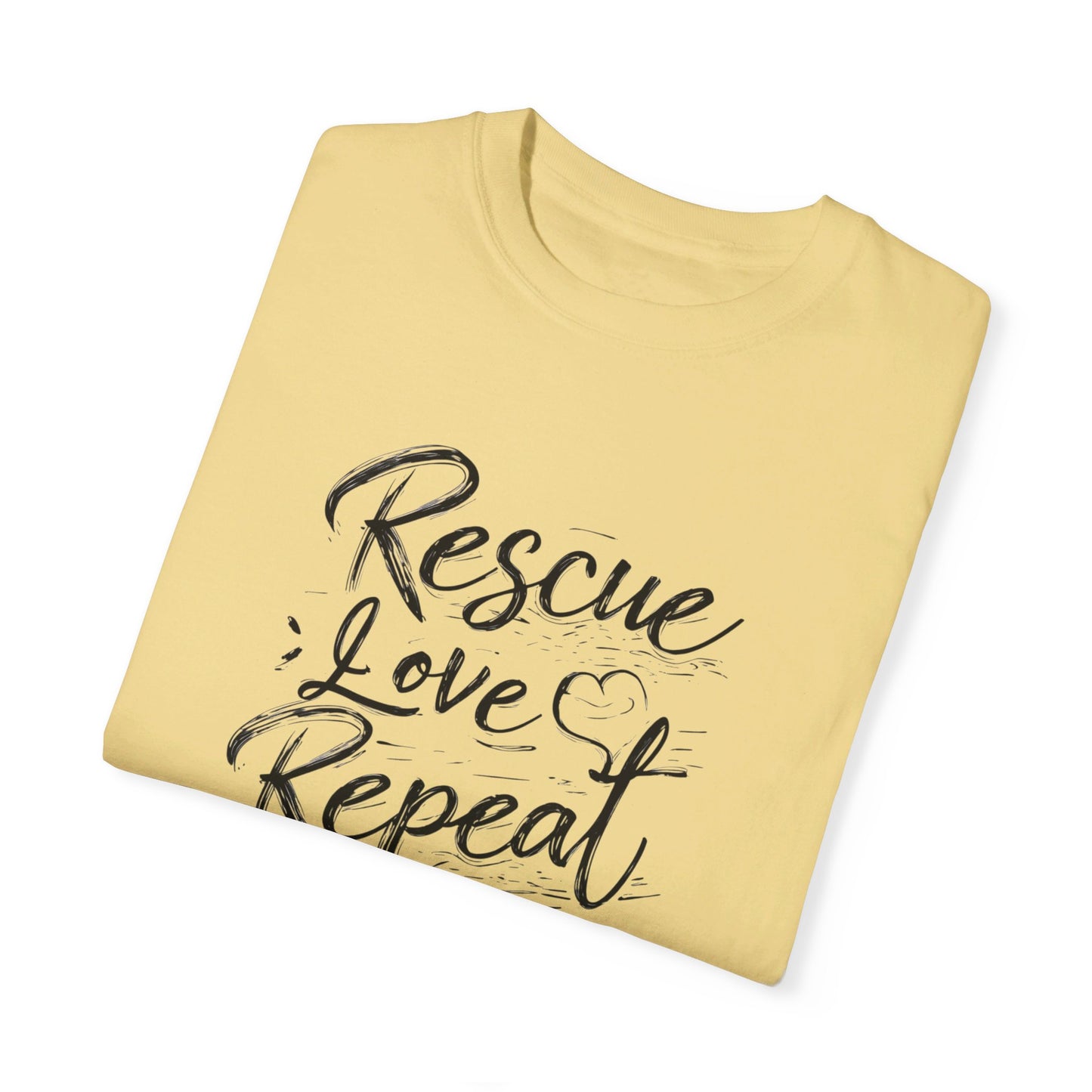 Rescue Dog Shirt, Support Rescue Dogs Gift, Rescue Love Repeat