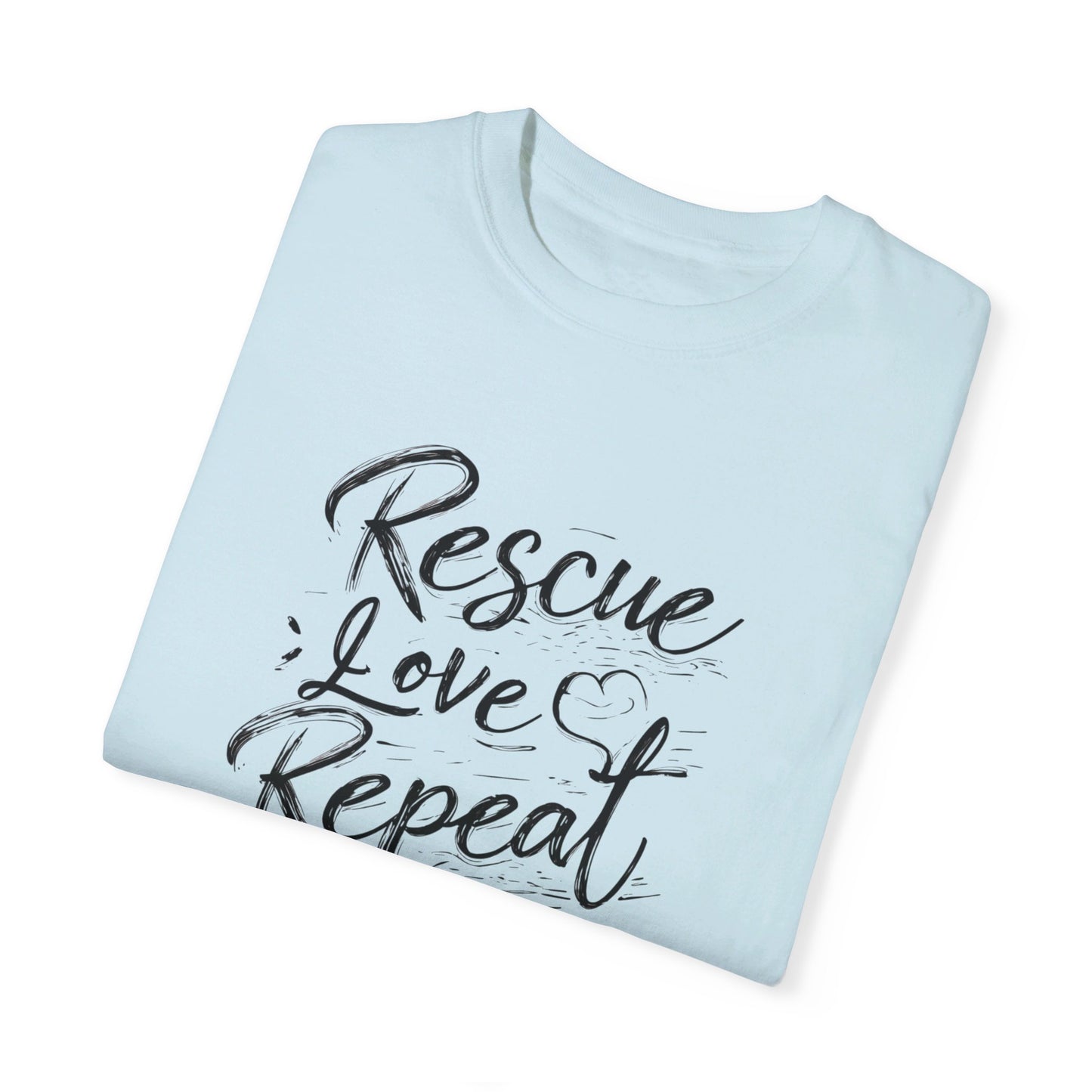 Rescue Dog Shirt, Support Rescue Dogs Gift, Rescue Love Repeat