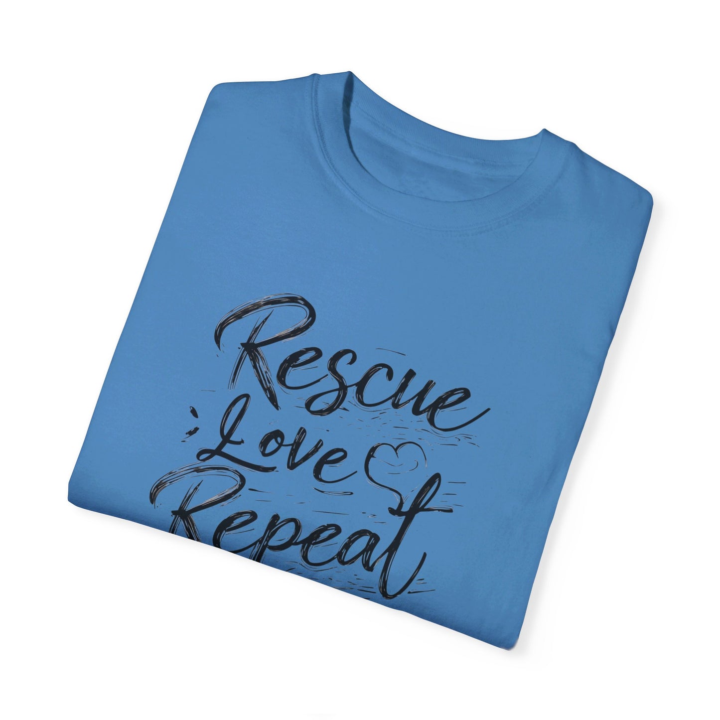 Rescue Dog Shirt, Support Rescue Dogs Gift, Rescue Love Repeat