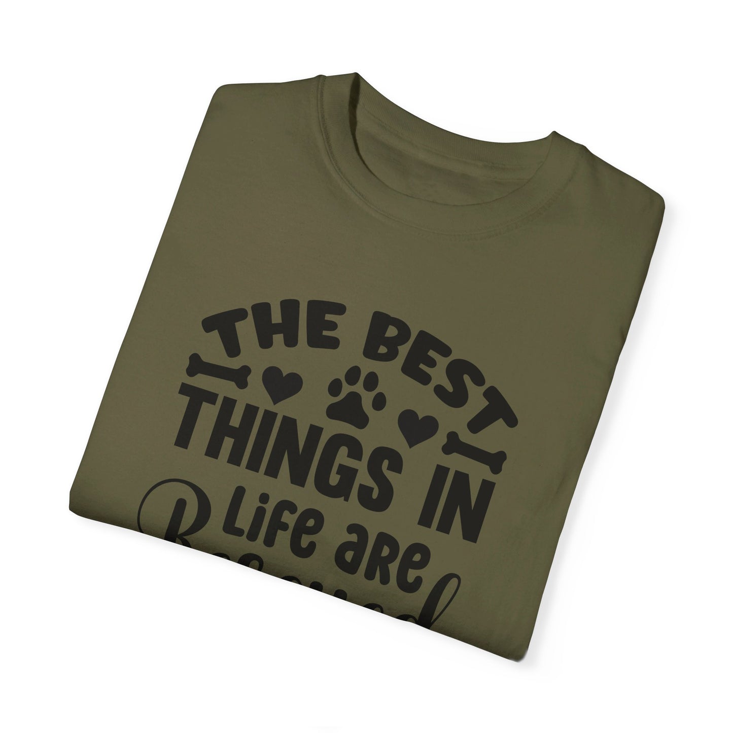 The Best Things in Life are Rescued, Dog Tshirt, Unisex