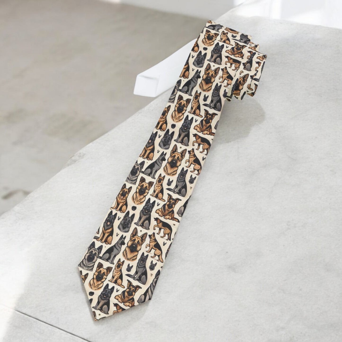 German Shepherd Necktie, Dog Tie