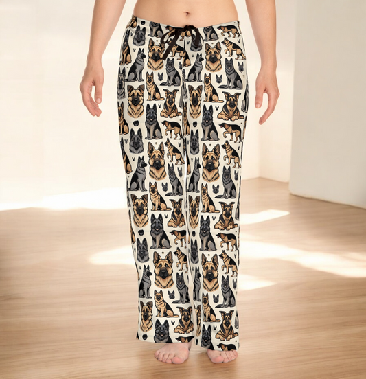 German Shepherd Women's Pajama Pants