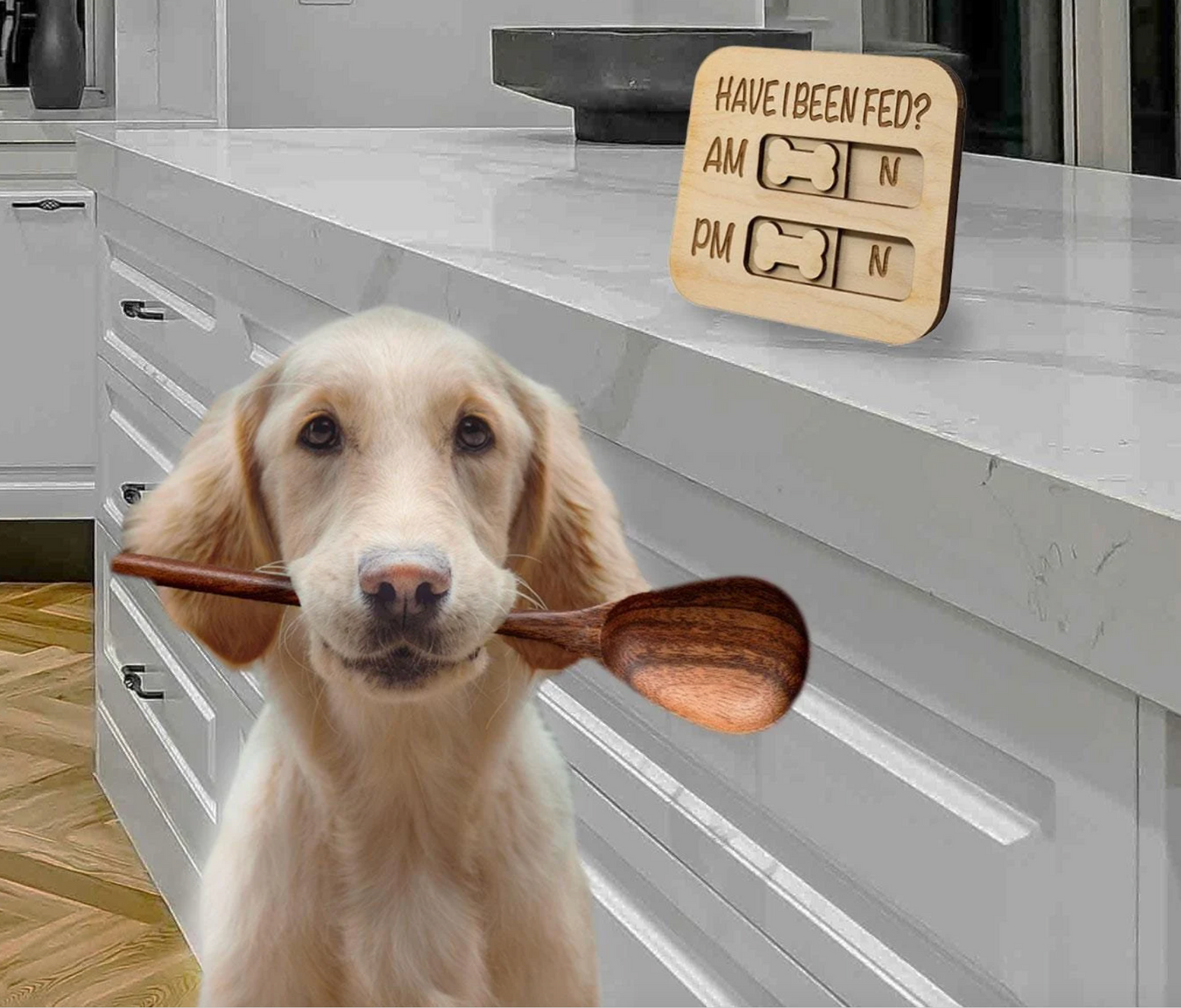 Did You Feed the Dog Flip Sign Magnet am pm Reminder, Feeding Tracker Dog Fed, Feeder Reminder Dogs, Dogs Were Fed Chart, Dog Feeder Sign