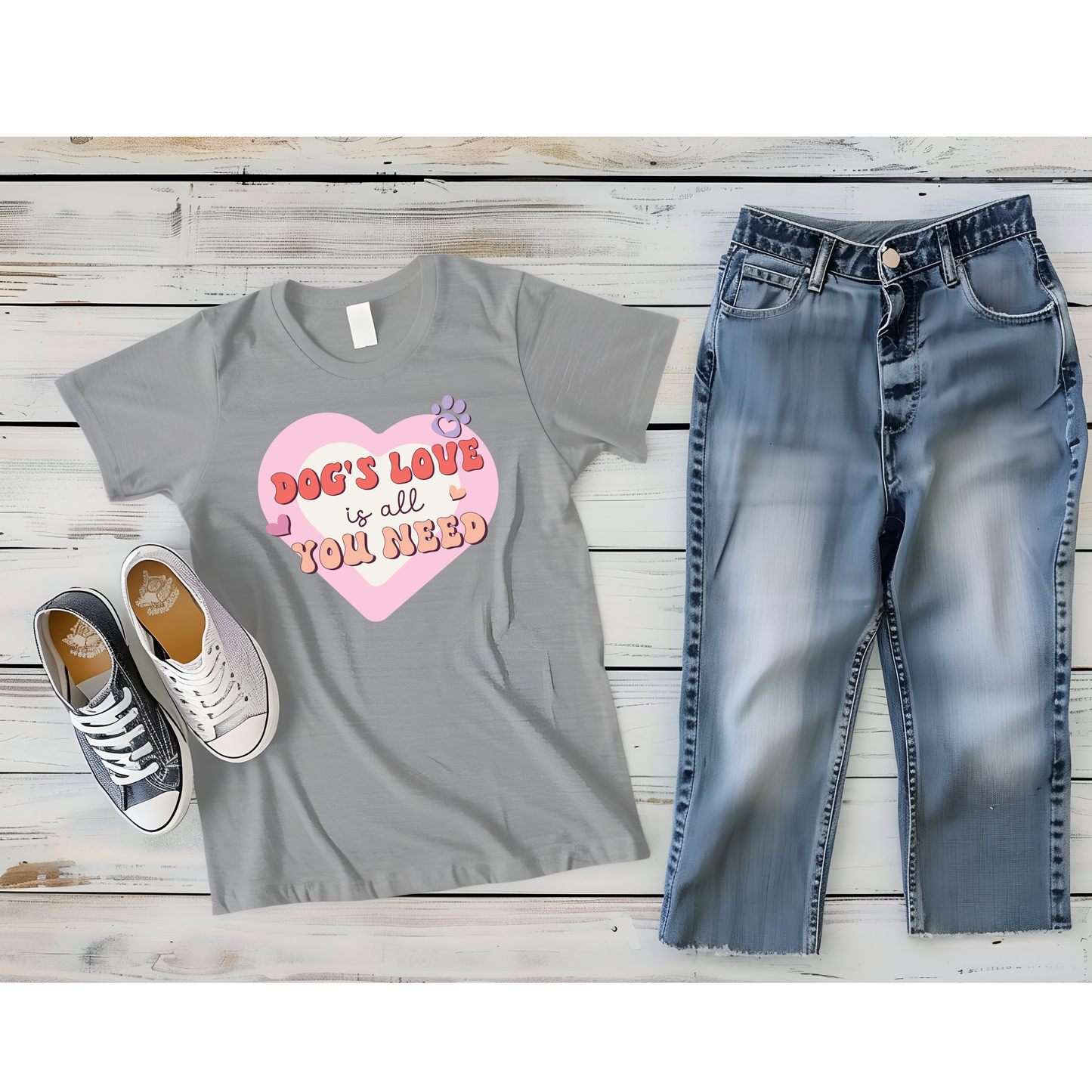 Dog's Love is All You Need Tshirt